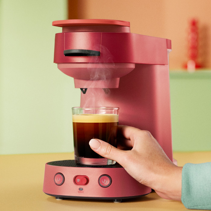 Philips koffiepadmachine Senseo Vibe CSA225/90 Rood voorkant