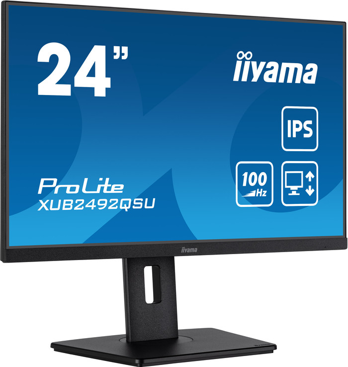 iiyama ProLite XUB2492QSU-B1 linkerkant