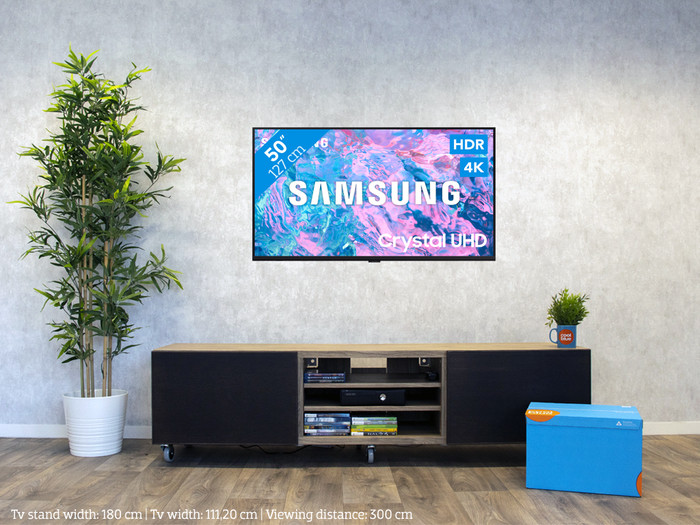 Samsung Crystal UHD 50CU7040 (2024) visual Coolblue 1