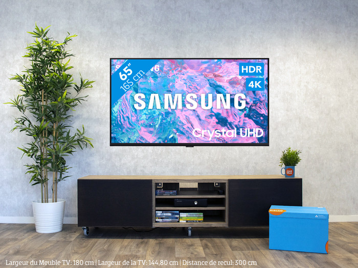 Samsung Crystal UHD 65CU7040 (2024) visuel Coolblue 1