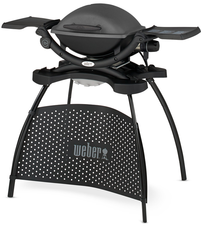 Weber Q1400 avec Support côté droit