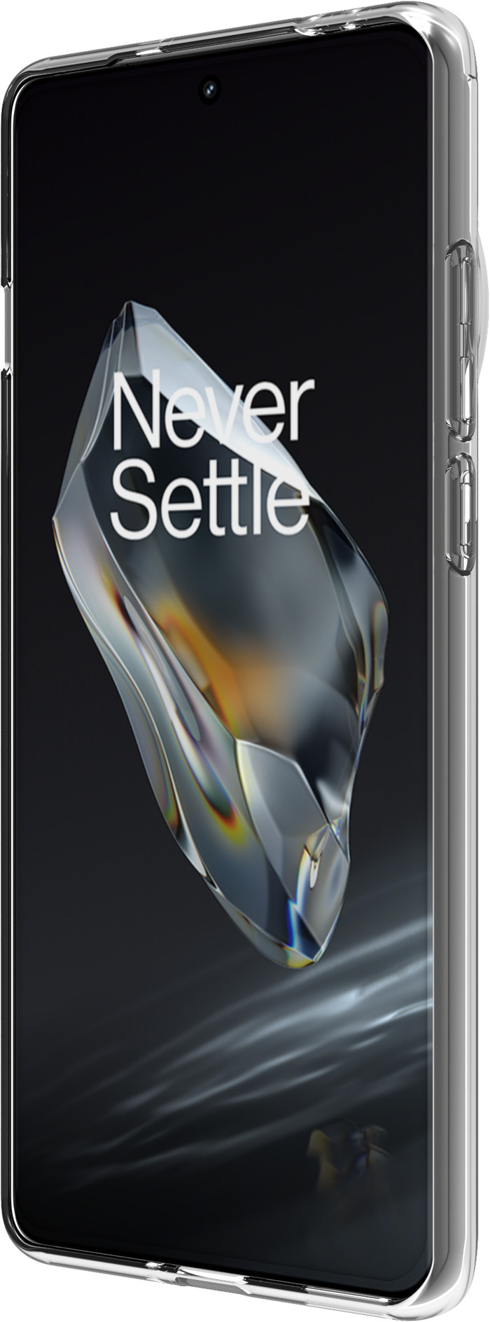 BlueBuilt OnePlus 12 Back Cover Transparent côté gauche