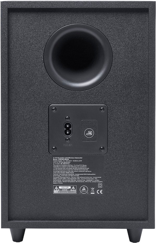 JBL SB550 achterkant