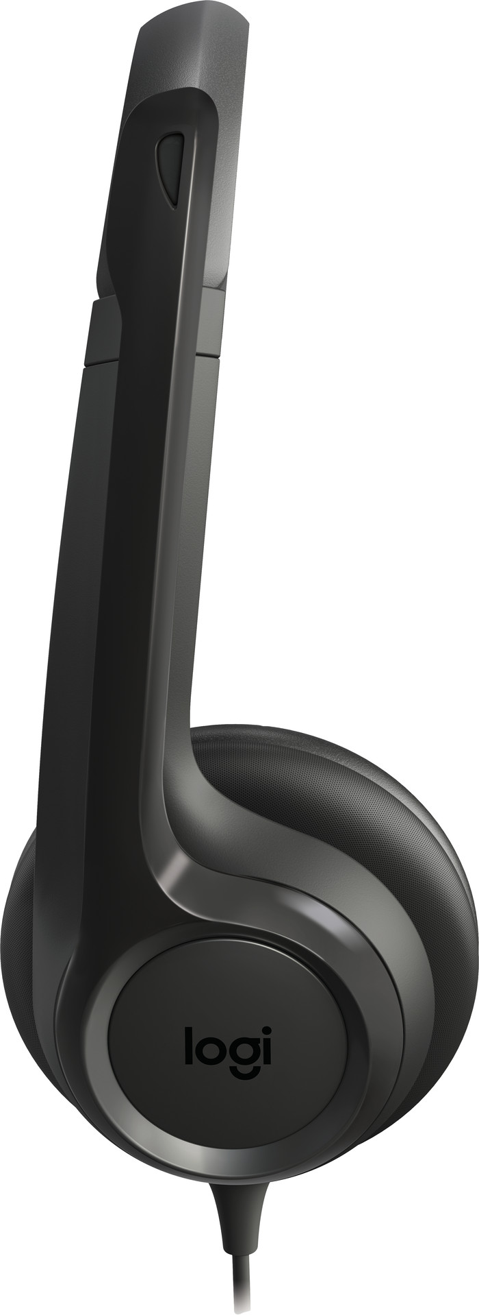 Logitech H390 Stereo USB-A Headset right side
