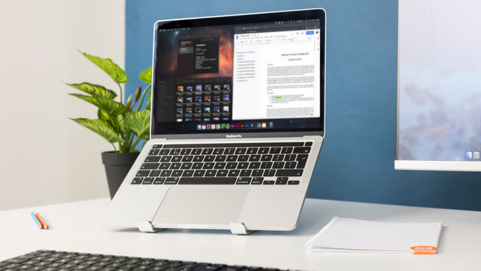 BlueBuilt Support Pliable Réglable pour PC Portables 10 - 17 Pouces produit à l'usage