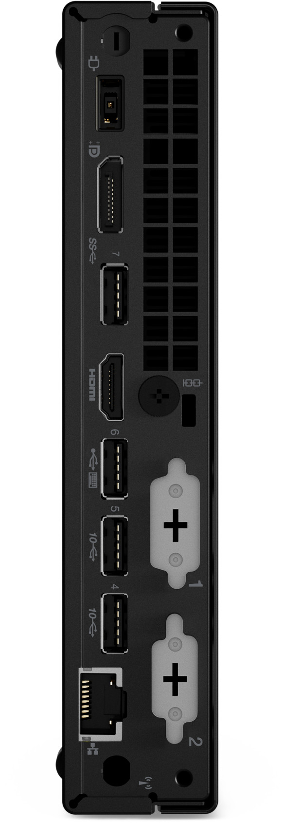 Lenovo ThinkCentre M70q Gen 5 - 12TD0098MB back