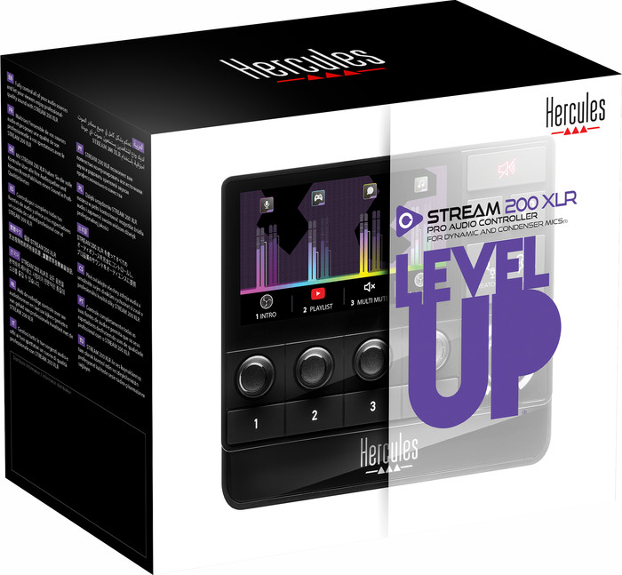 Hercules Stream 200 XLR packaging