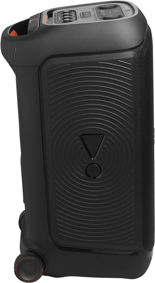 JBL PartyBox Stage 320 + Wireless Microphone Set left side