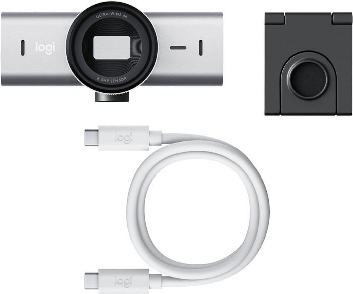 Logitech MX Brio Ultra HD 4K Webcam Gray accessory
