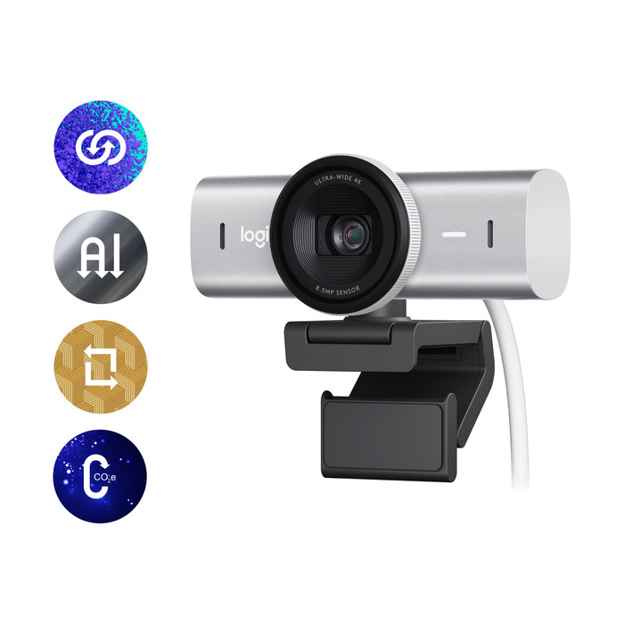 Logitech MX Brio Ultra HD 4K Webcam Gray visual supplier