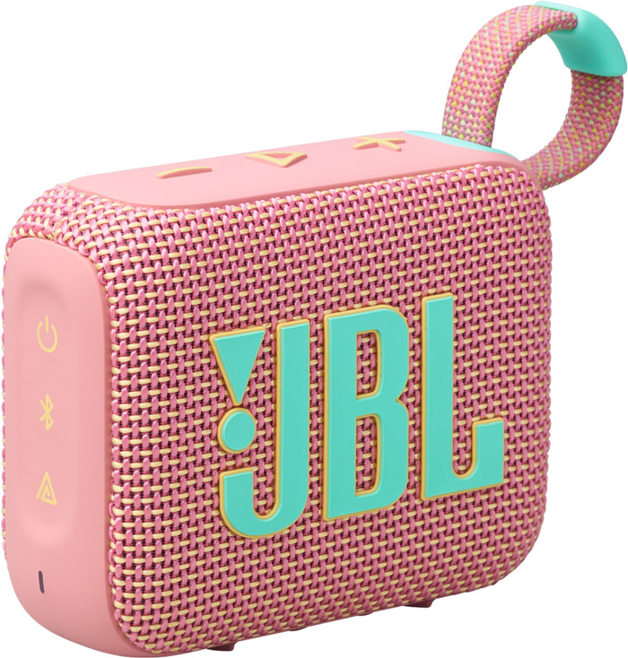 JBL Go 4 Pink 2-pack left side