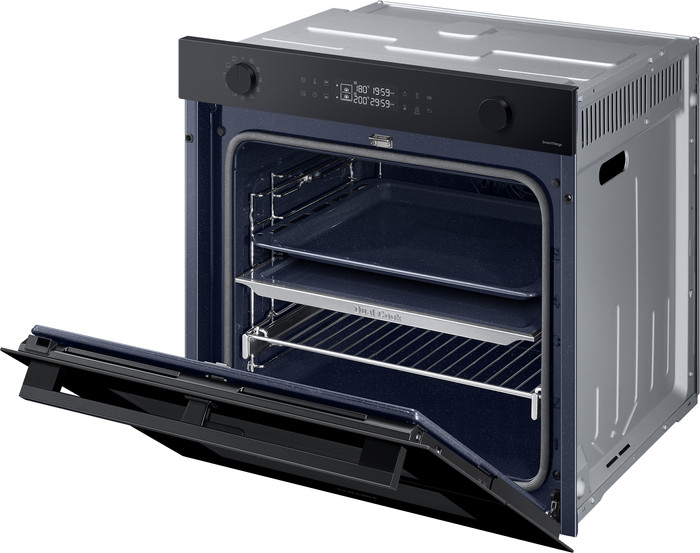Samsung NV7B4550VAK Dual Cook Flex binnenkant