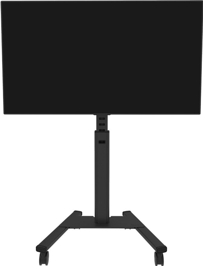 Neomounts MOVE Up FL50S-825BL1 mobiele vloersteun Zwart voorkant