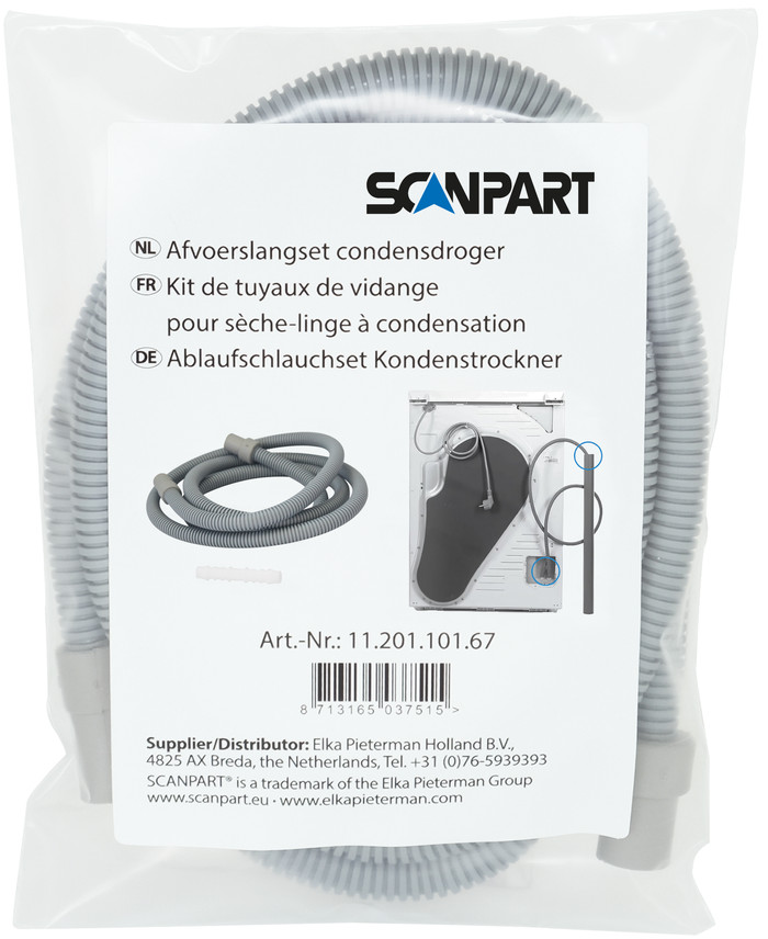 Scanpart Tuyau d'Évacuation de l'Eau de Condensation (1,5 m) détail