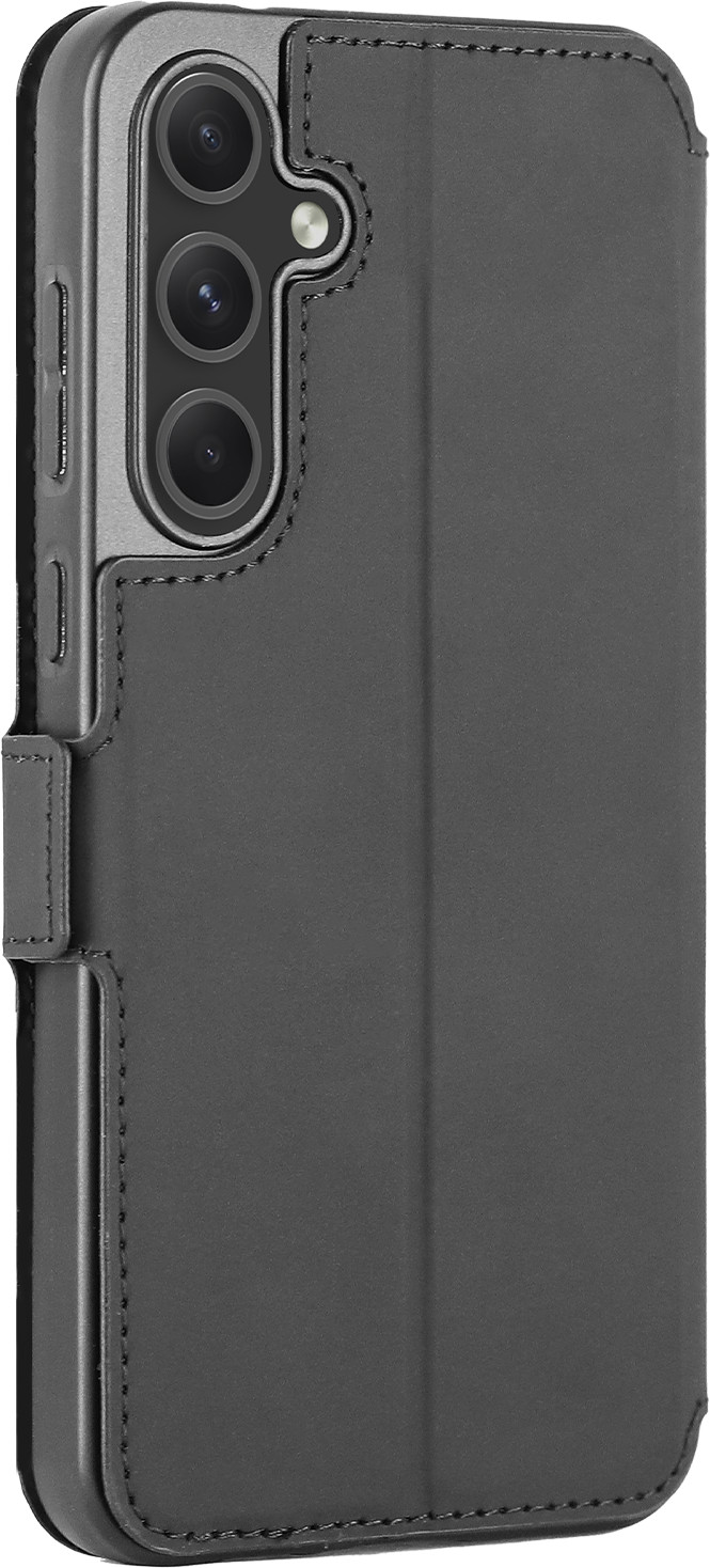 BlueBuilt Samsung Galaxy A35 Book Case Noir côté droit