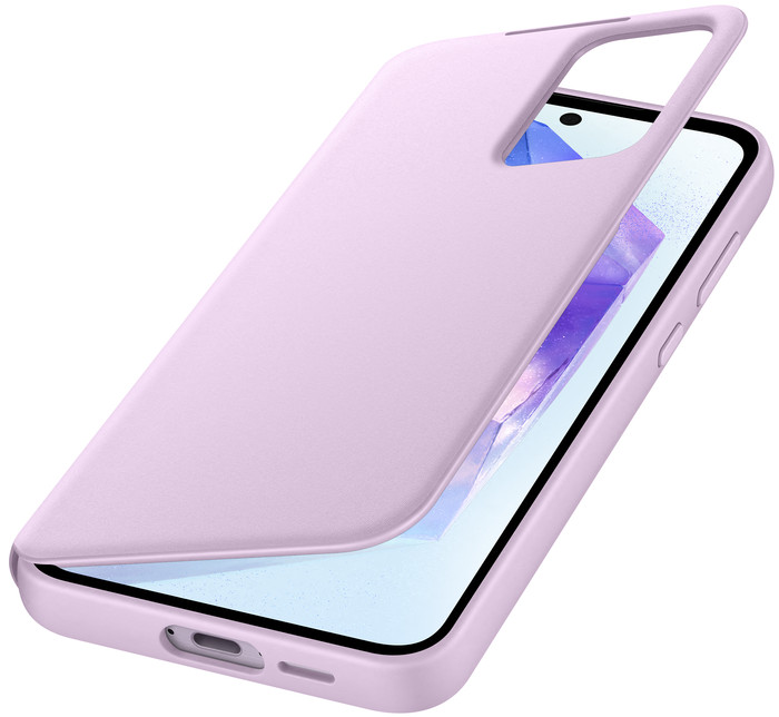 Samsung Galaxy A55 Smart View Book Case Roze linkerkant