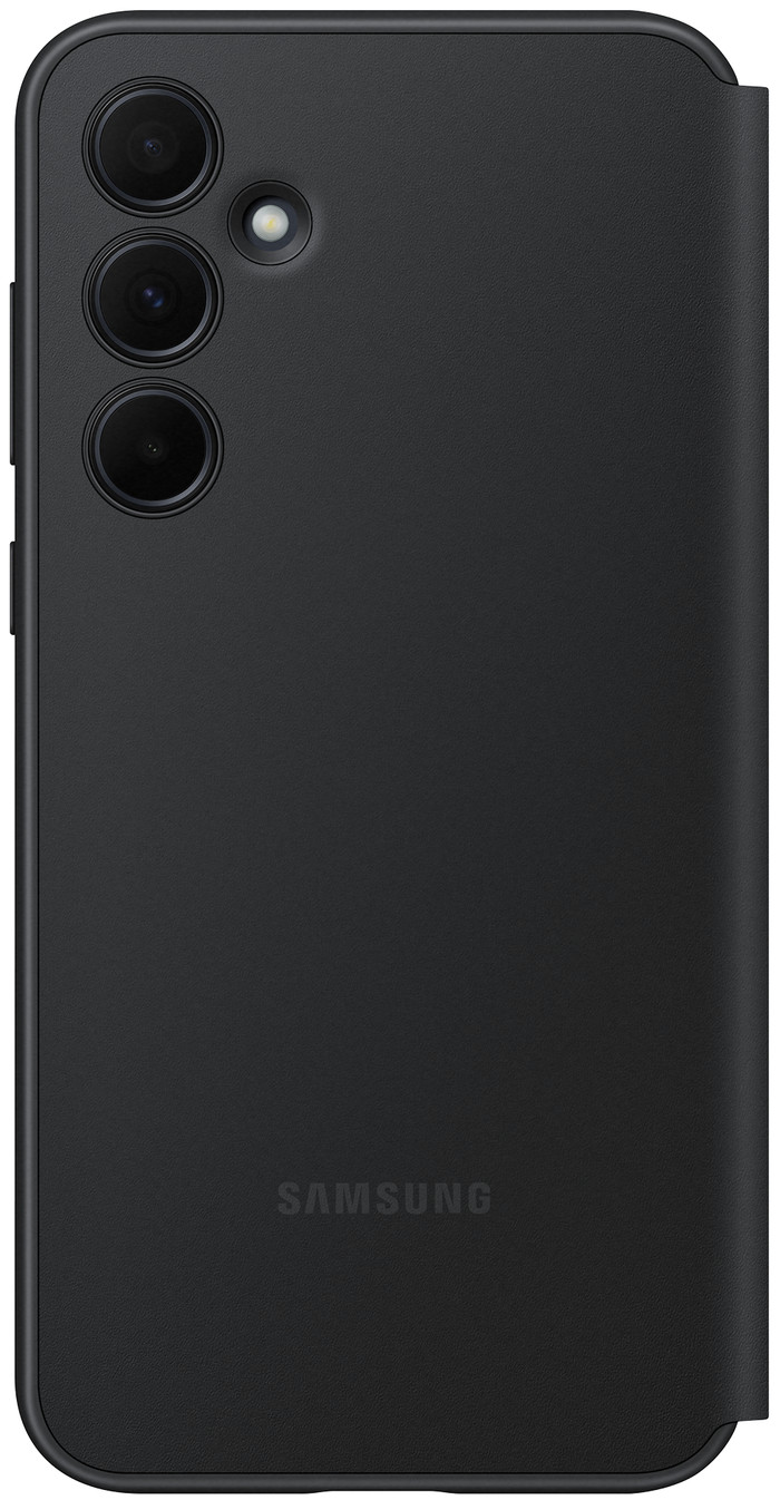 Samsung Galaxy A35 Smart View Book Case Zwart achterkant