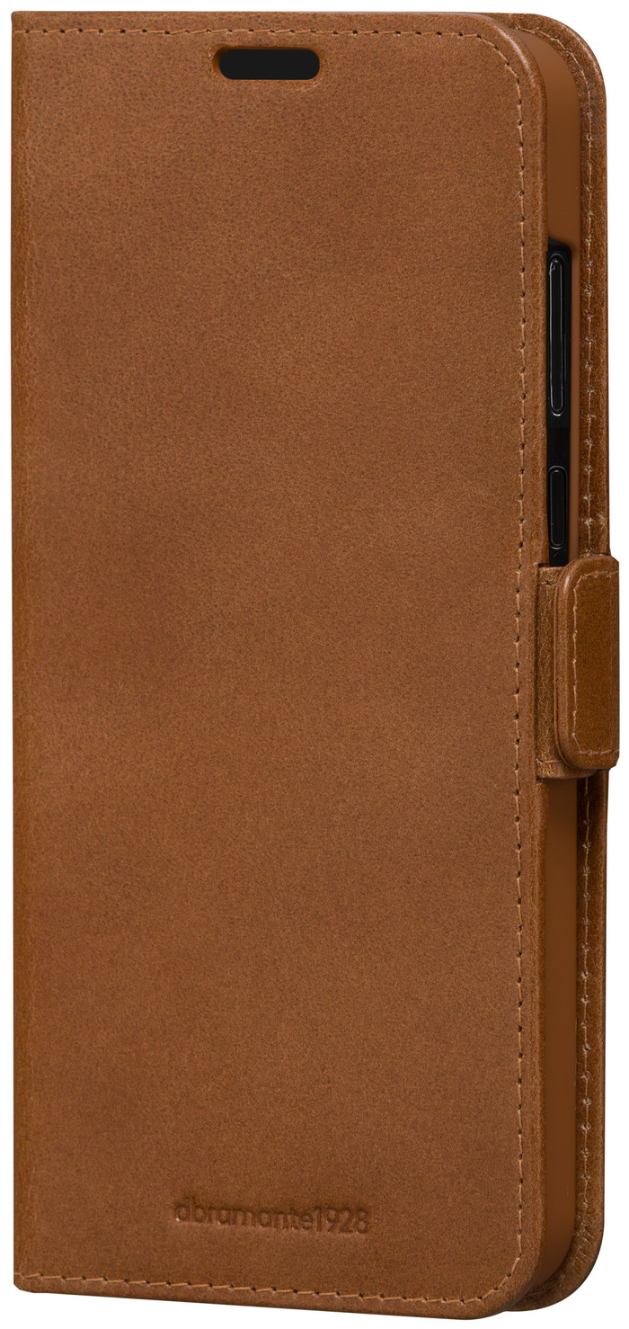 DBramante1928 Copenhagen Slim Samsung Galaxy A55 Book Case Leer Bruin voorkant