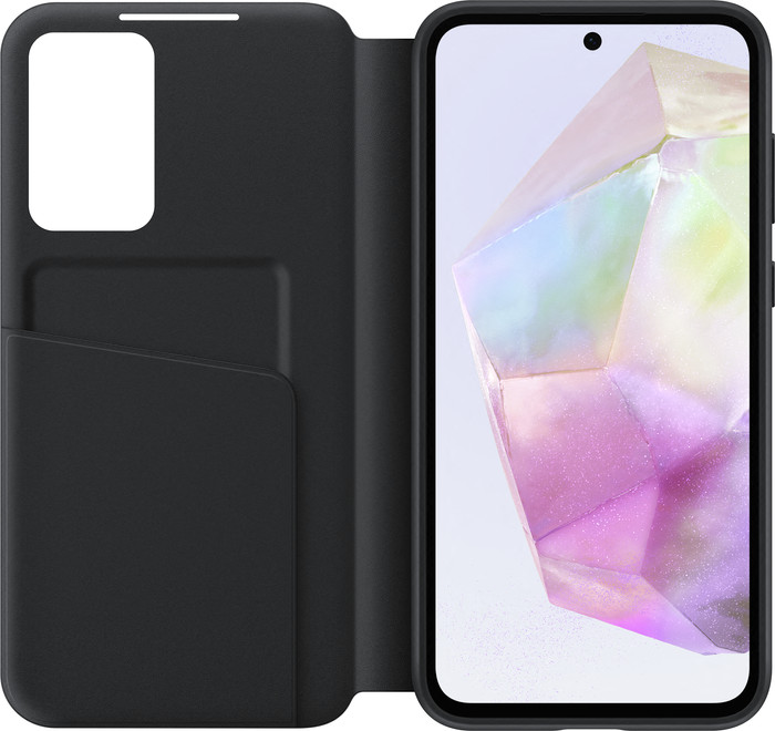 Samsung Galaxy A35 Smart View Book Case Zwart Main Image