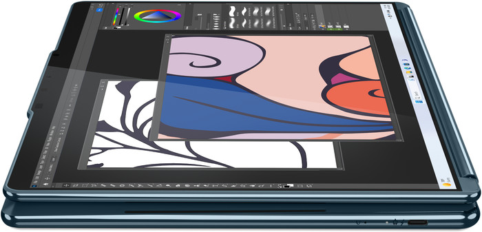 Lenovo Yoga Book 9 83KJ0034MB Azerty bovenkant