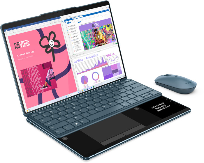 Lenovo Yoga Book 9 83KJ0034MB Azerty linkerkant