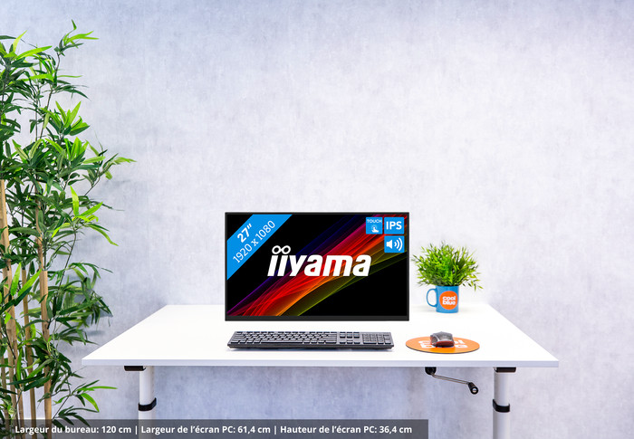 iiyama ProLite T2755MSC-B1 Écran PC visuel Coolblue 1