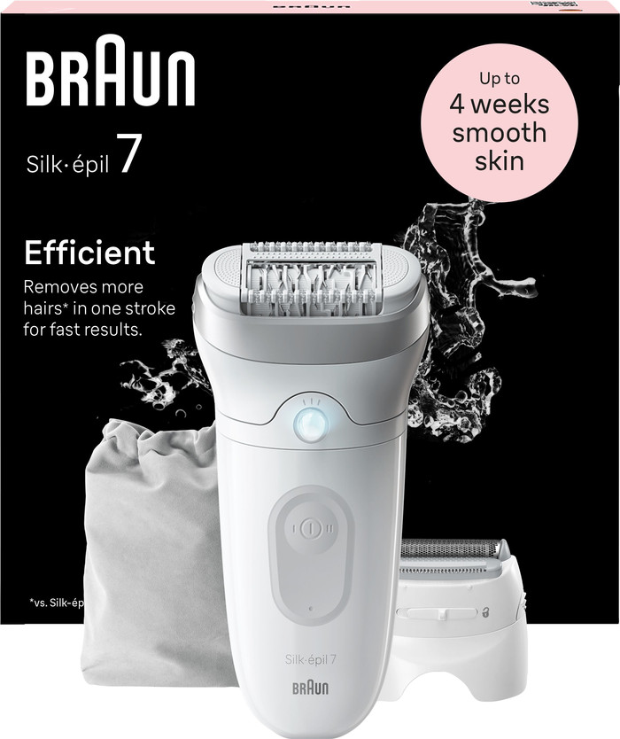 Braun Silk·épil 7-041 Blanc/Argent accessoire