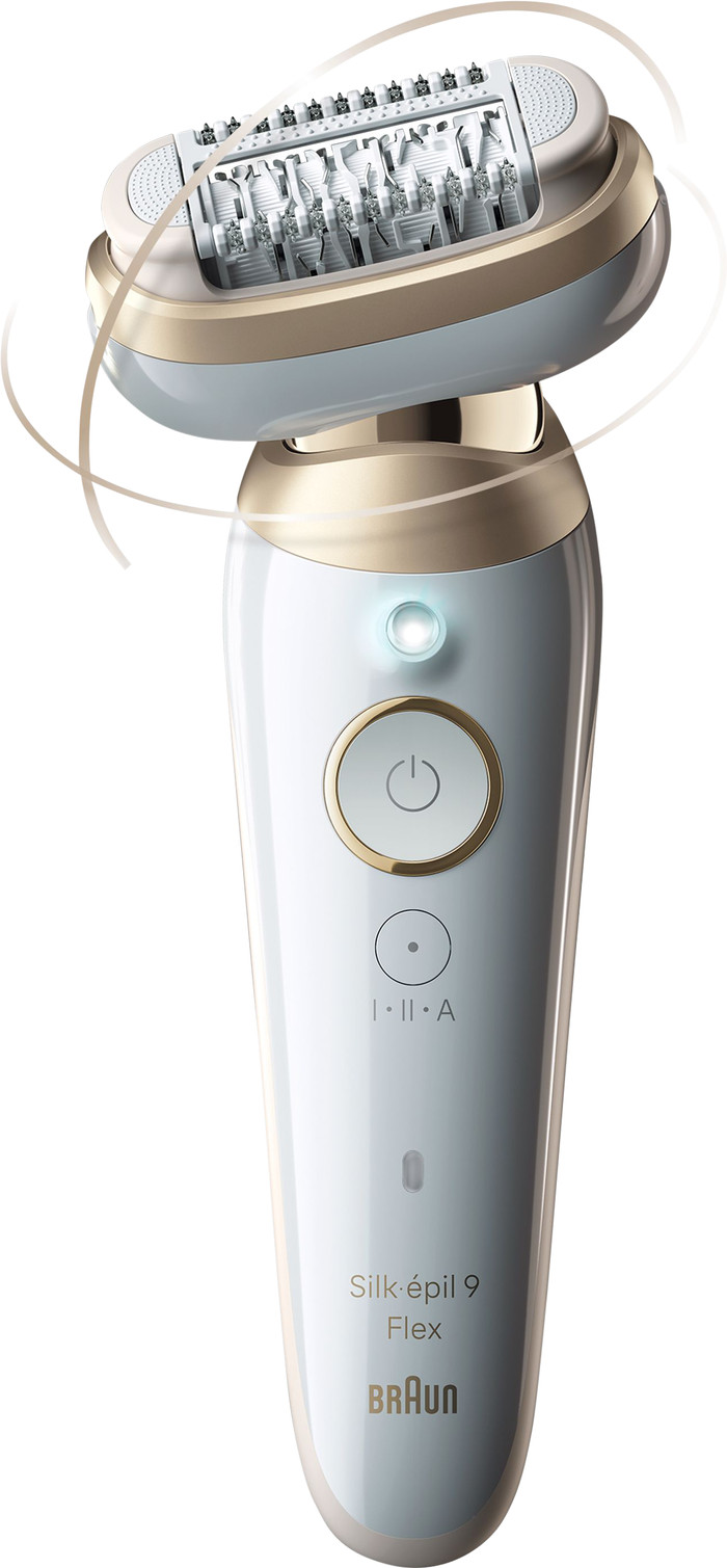 Braun Silk·épil 9 Flex 9-011 3D Blanc/Or avant