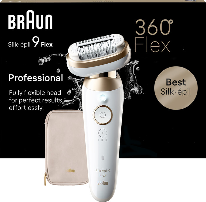 Braun Silk·épil 9 Flex 9-011 3D Blanc/Or accessoire