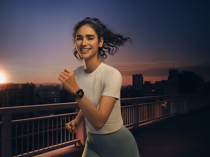 OPPO Watch S 45mm Zwart product in gebruik