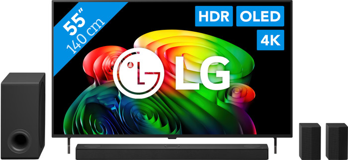 LG OLED 55" B6 (2026) + LG DS80TR Main Image