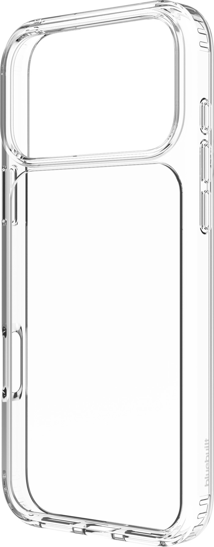 BlueBuilt Protective Back Cover iPhone 17 Pro Max Transparant rechterkant