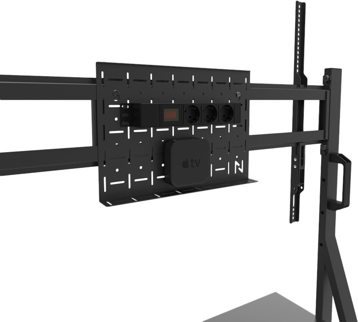 Neomounts MOVE Go FL50-525BL1 mobiele vloersteun Zwart detail