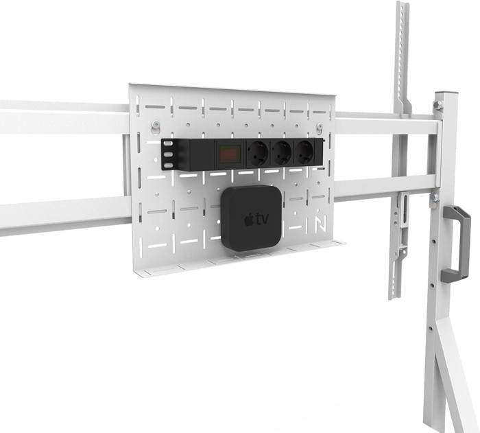 Neomounts MOVE Go FL50-525WH1 Support de Sol Motorisé Noir détail