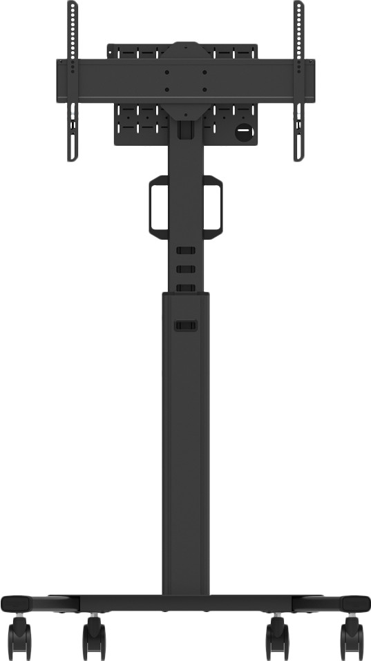Neomounts MOVE Up FL50S-825BL1 mobiele vloersteun Zwart voorkant