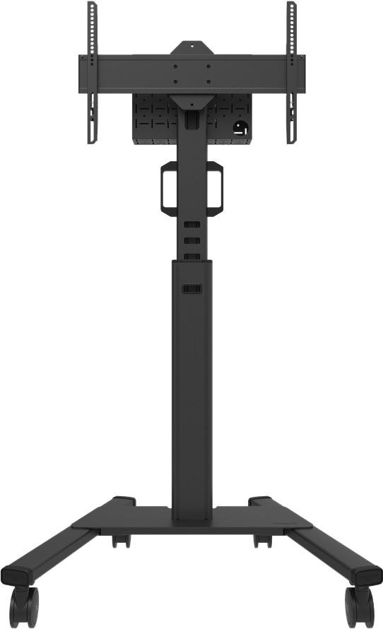 Neomounts MOVE Up FL50S-825BL1 mobiele vloersteun Zwart voorkant