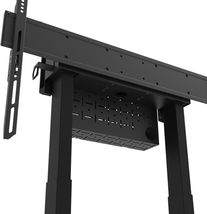 Neomounts MOVE Lift FL55-87BL1 Motorized Floor Mount Black detail