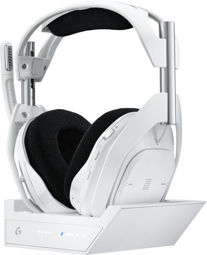 Logitech G Astro A50 X Wireless PC/Xbox/PlayStation Gaming Headset - White front