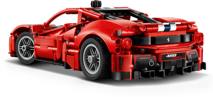 LEGO Technic - Voiture Ferrari 488 PISTA 42235 détail