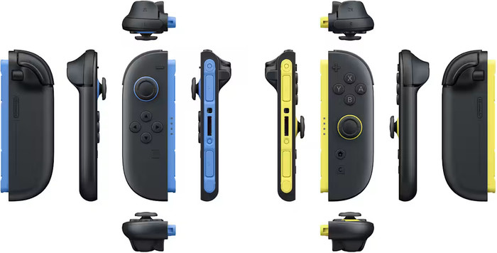 Nintendo Switch 2 Joy-Con set Blauw/Geel null
