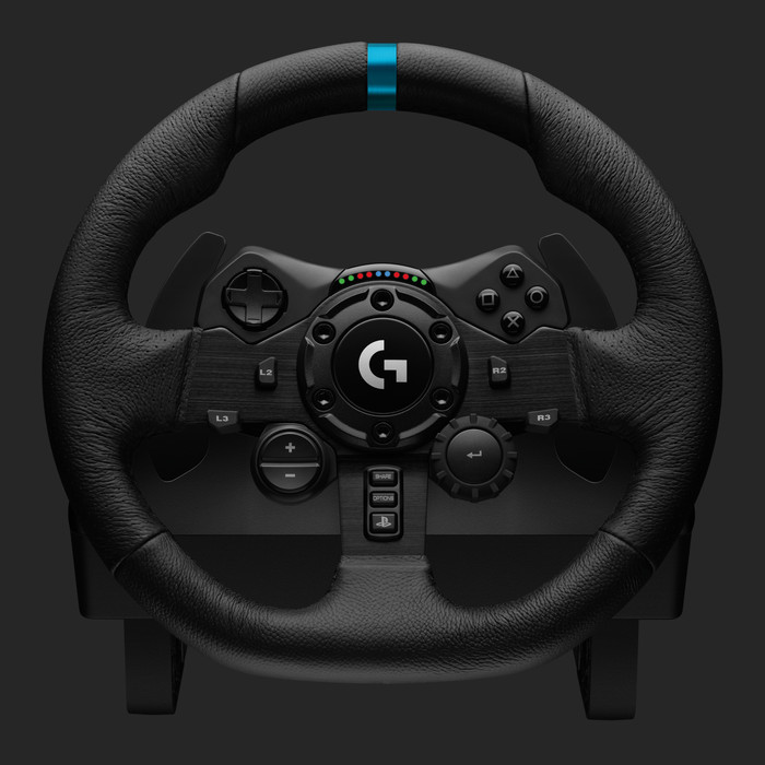 Logitech G923 TRUEFORCE - Racing Wheel with Force Feedback for PlayStation 5, PS4, and PC visual supplier