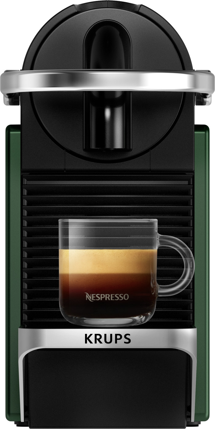 Krups Nespresso Pixie XN3063 + Pierre Milk Frother front