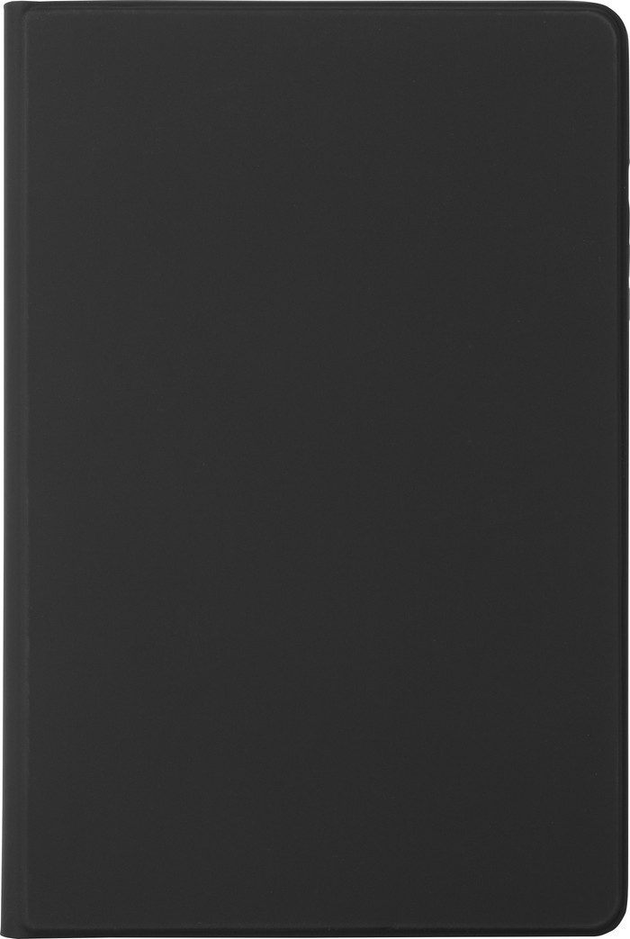 Samsung Galaxy Tab A9 Plus 11 inches 128GB WiFi Gray and 5G + BlueBuilt Book Case Black front