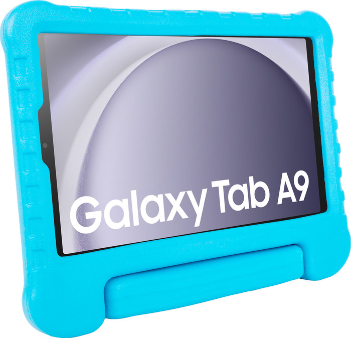 Samsung Galaxy Tab A9 8.7 inches 128GB WiFi Gray + BlueBuilt Kids Cover Blue back