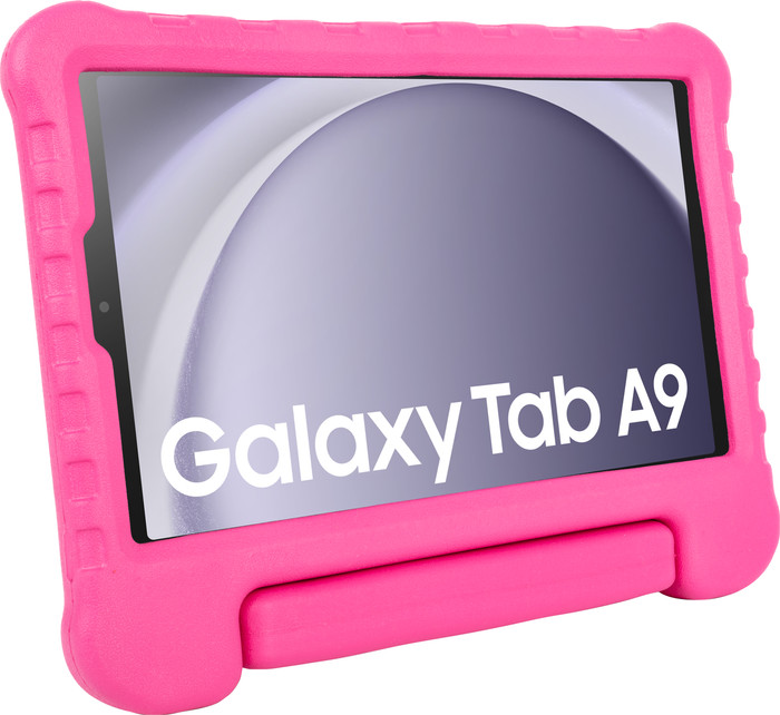 BlueBuilt Samsung Galaxy Tab A9 Kids Cover Rose avant