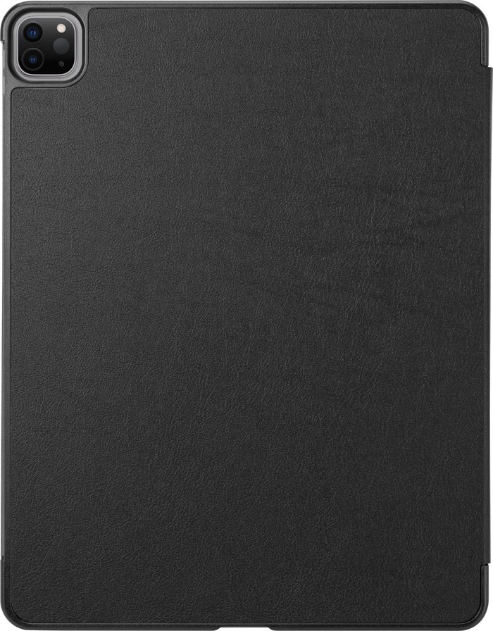 BlueBuilt Apple iPad Air 13 inches (2025/2024)/Pro 12.9 inches (2022) Tri-Fold Book Case Black back