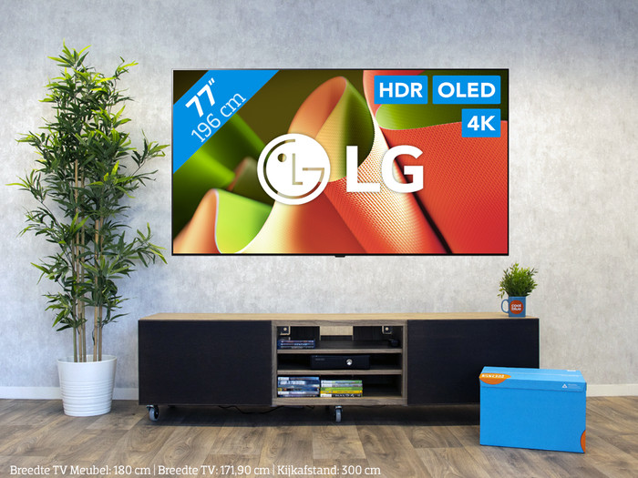 LG OLED77B42LA (2024)  + Soundbar visual Coolblue 1