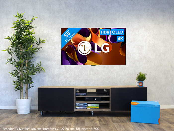 LG OLED55G45LW (2024) visual Coolblue 1