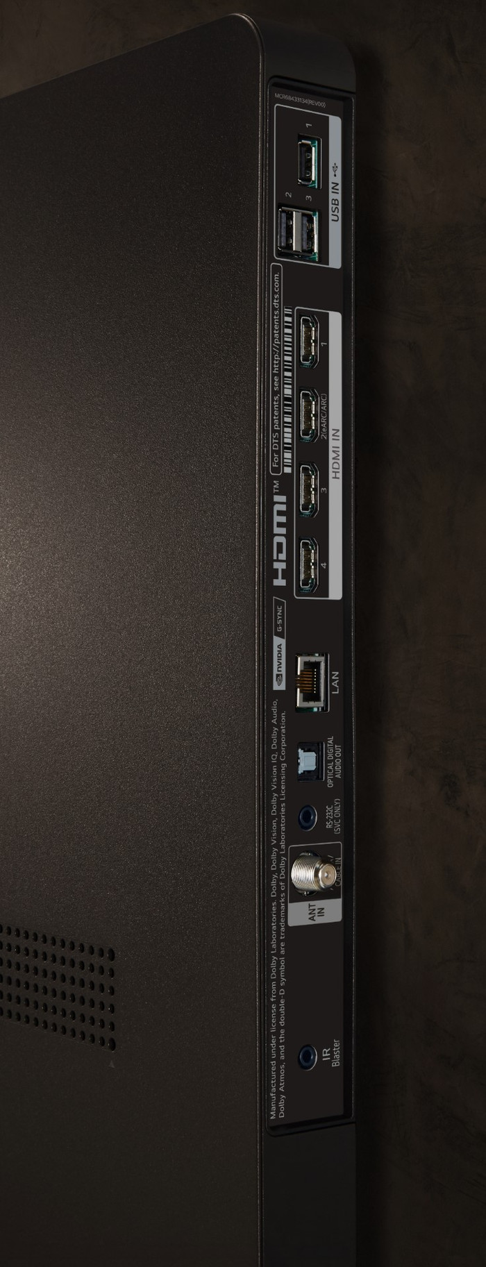 LG OLED55C46LA (2024) detail