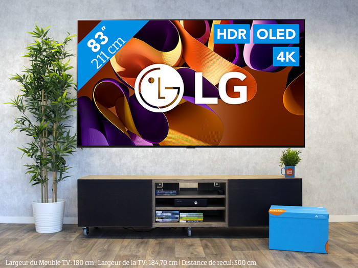 LG OLED83G45LW (2024) visuel Coolblue 1